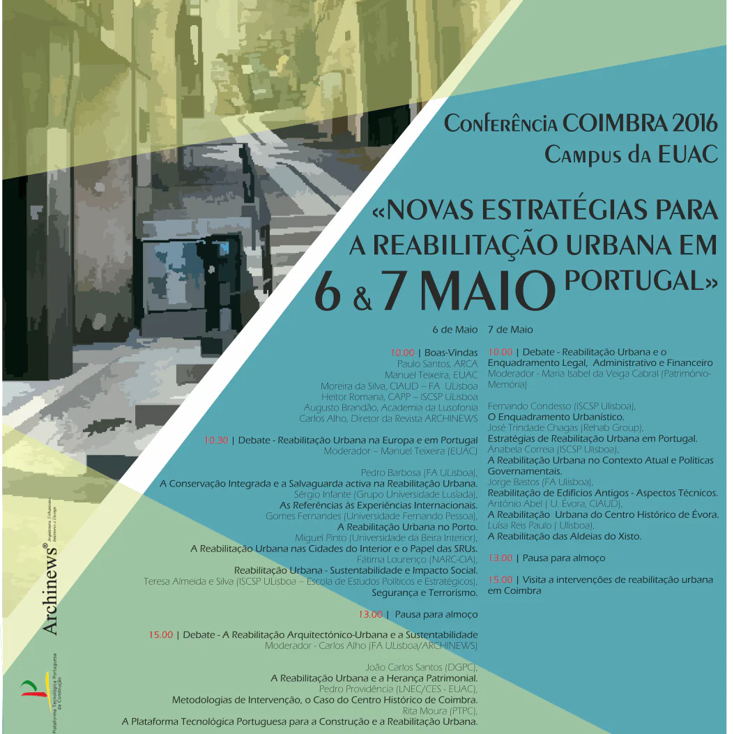 Capa Projeto Reabilitação Urbana