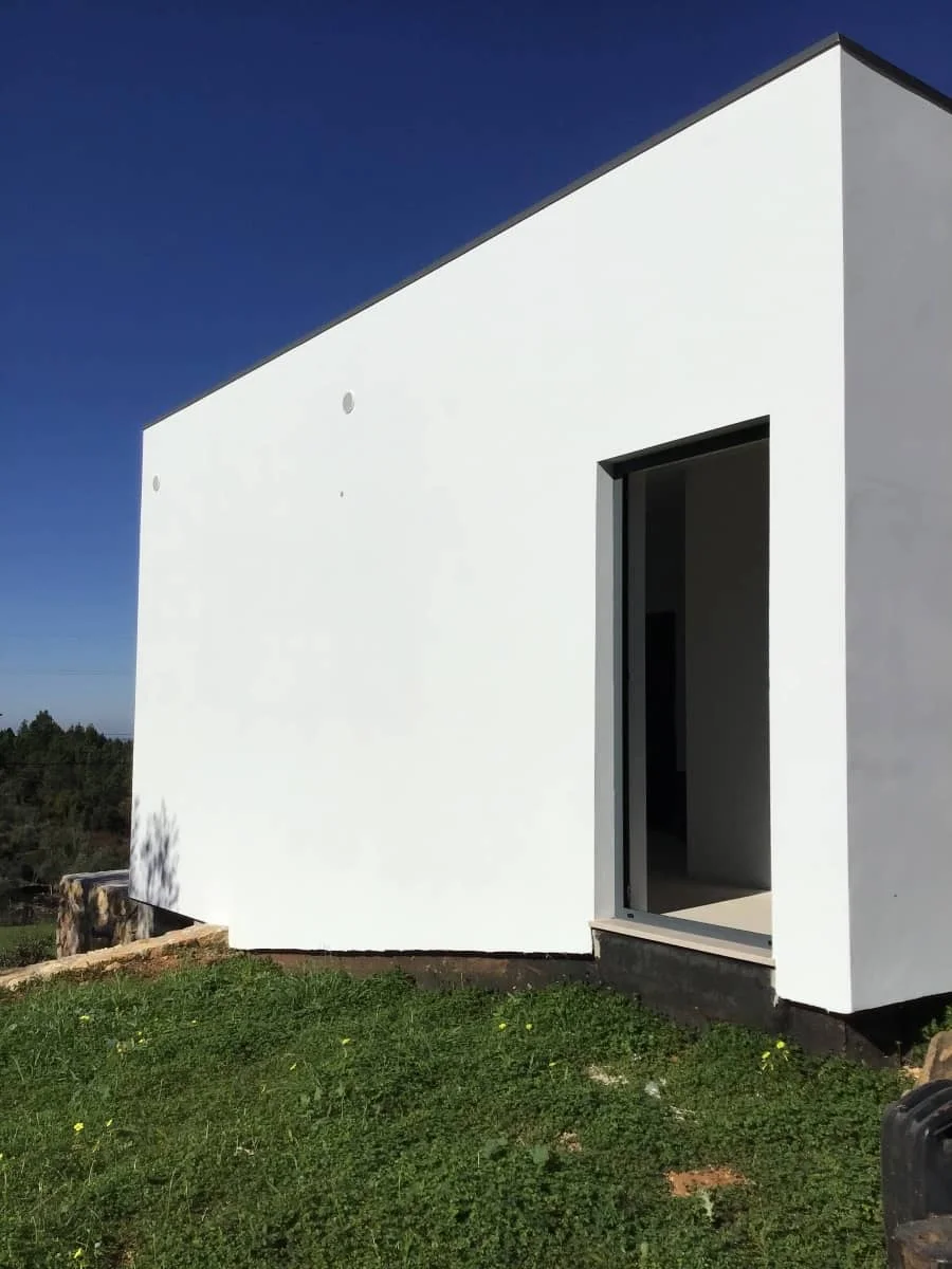 Vista Lateral de Trás Casa da Vinha