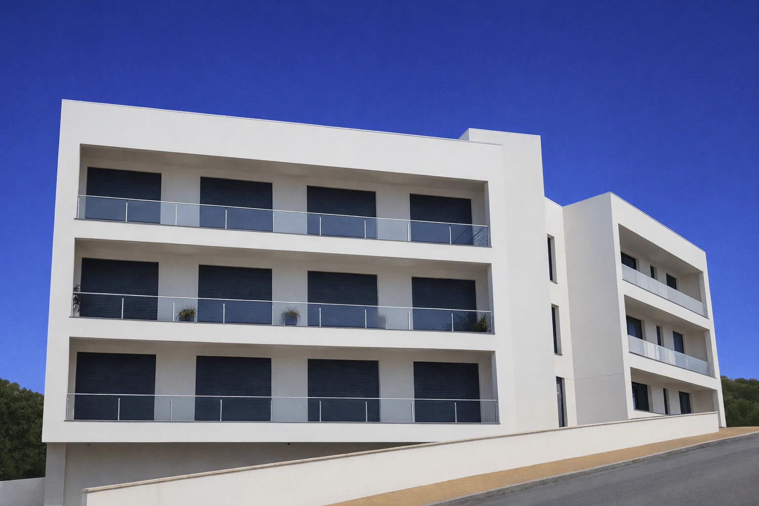 Habitação Coletiva AL5 vista de baixo